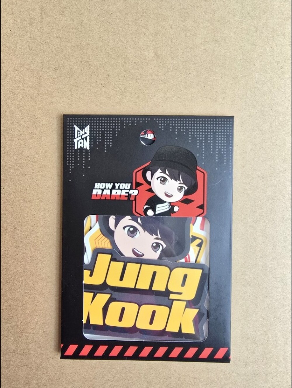 Tiny Tan Jung Kook Sticker Set